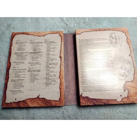 The Da Vinci Files (DVD, 2008, 5-Disc Set, Digipak) Includes 4 Disks ONLY - Picture 3 of 9